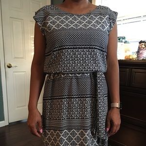 Boho Pattern Work Dress
